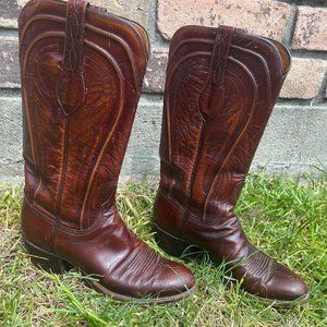 Vintage Lucchese Cowboy Boots